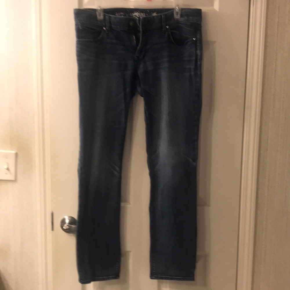 Express Blue Skinny Fit Jeans